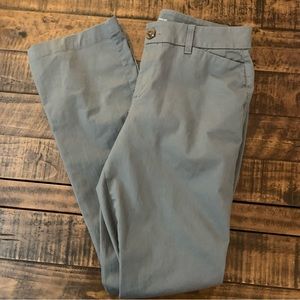Old Navy High-Waisted Pixie Flare Pants Bootcut Grey Slacks Women’s Sz 4